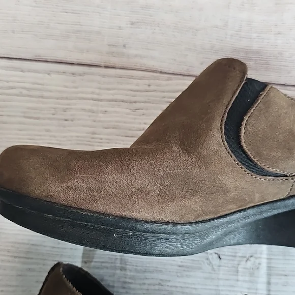 Dansko Sz 38 Brown Flats Sleek Slip-On Loafers - Picture 10 of 15